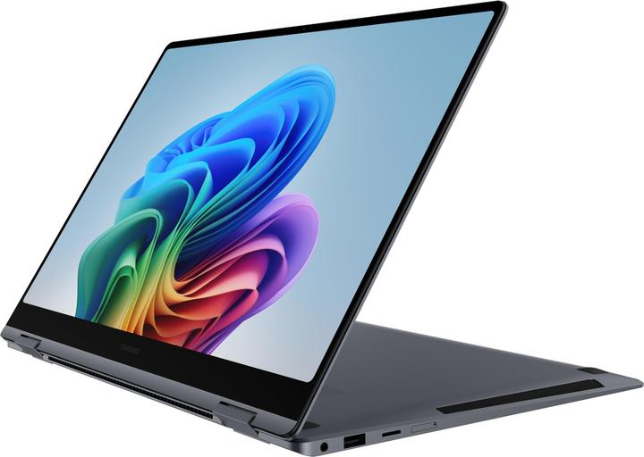 Productafbeelding Samsung Galaxy Book4 Pro 360 5G 16GB RAM, 512GB, Grey (16", 512 GB, 16 GB, Nummerblok, Snapdragon X Elite X1E-80-100)