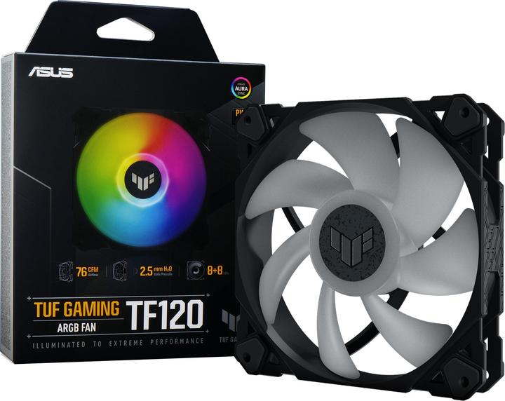 Actual product image ASUS TUF Gaming TF120 ARGB (120 mm, 1 x)