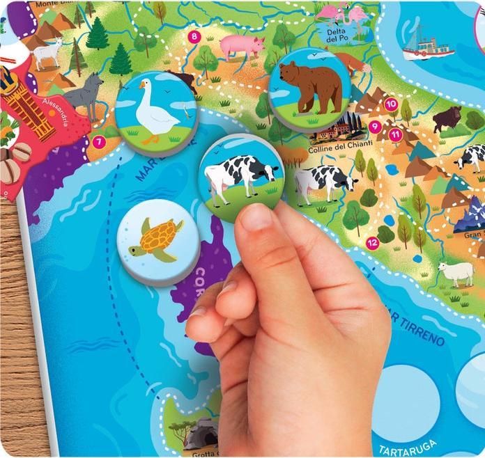 Produktbild Clementoni Italia Magnetic Puzzle
