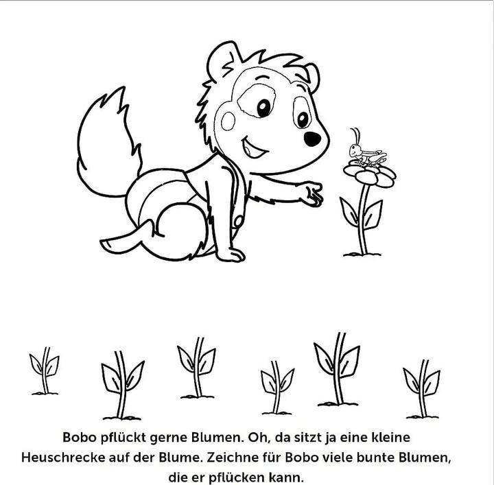 Produktbild Bobo Siebenschläfer Kritzelmalbuch - ab 2 Jahren