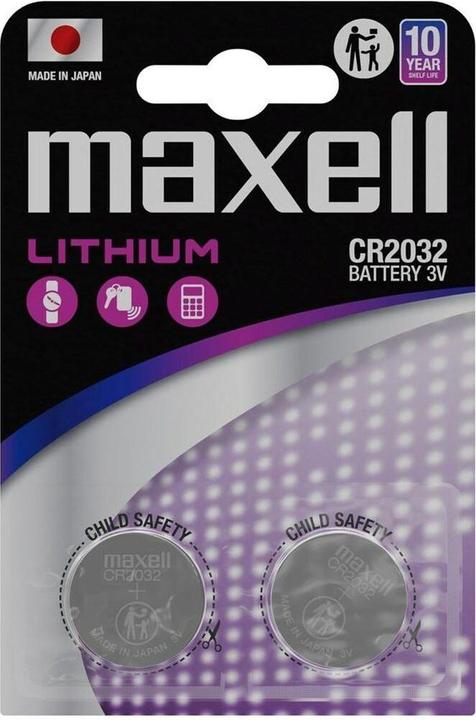 Actual product image Maxell CR2032 (2 pcs., CR2032, 220 mAh)