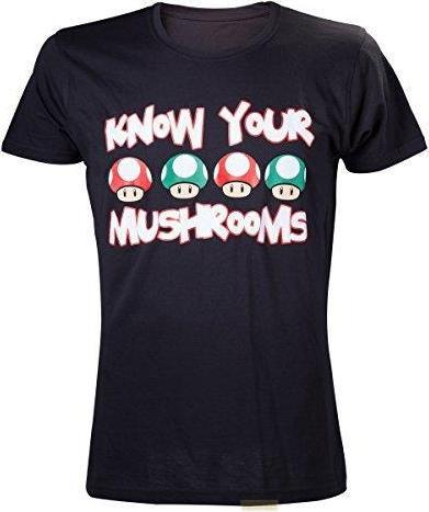 Actual product image Bioworld Nintendo - Know your Mushrooms - L size (L)