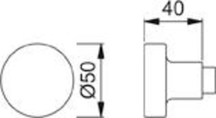 Actual product image Hoppe We-grt.Ros.E58/42KV/42KVS/1400ZSST F69 -R/L 8 PZ (Door set)