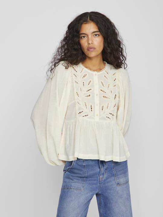 Produktbild Vila Rundhals Langarmbluse (40)