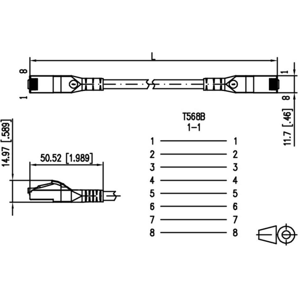Thumbnail - Metz Connect Cat.6A (S/FTP, CAT6, 3.20 m), Netzwerkkabel