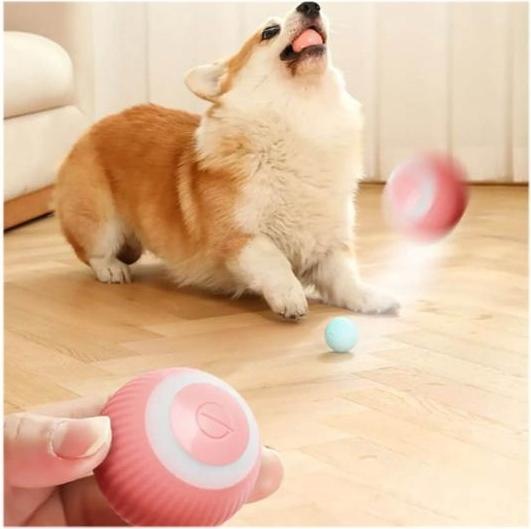 Actual product image PetGravity Smart Rotating Ball Blue (Catmint toy)
