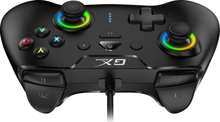 Produktbild Genius GX-23UV Gamepad Schwarz (Android, PC, PS3, PS4, Switch)