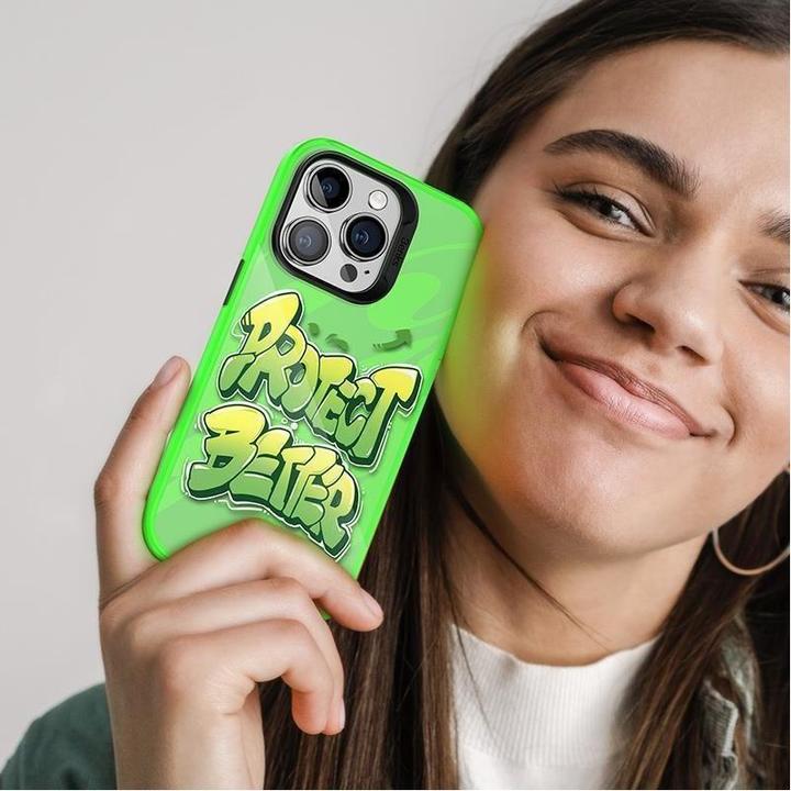 Actual product image Benks Dynamic protective case iPhone 13 Pro Max - Green (Apple iPhone 13 Pro Max)