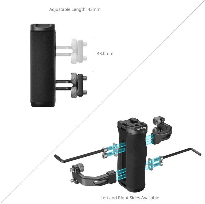Produktbild SmallRig 4756 mini Side Handle with 1/4" 20 Screws (Griff)