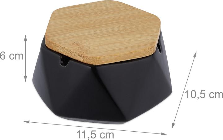 Image du produit Relaxdays Cendrier