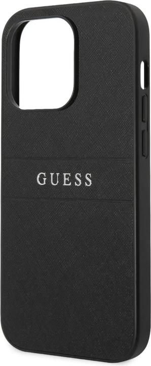 Immagine prodotto Guess Custodia in pelle PU Saffiano per Apple iPhone 14 Pro - nero (Apple iPhone 14 Pro)