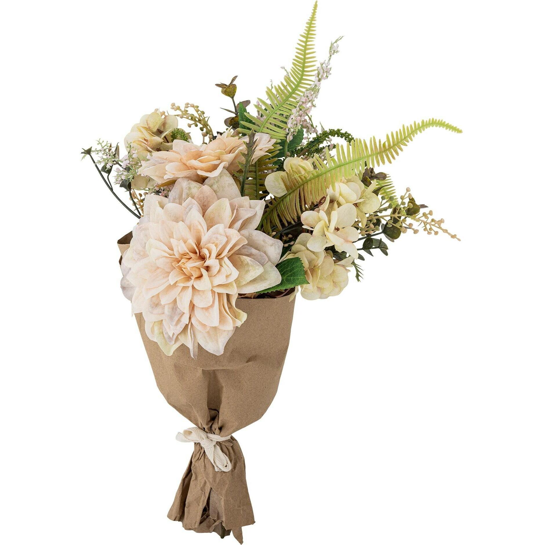 Bloomingville, Pianta artificiale, - Glow Blumenstrauss - Natur - Künstliche Blumen (46 cm)