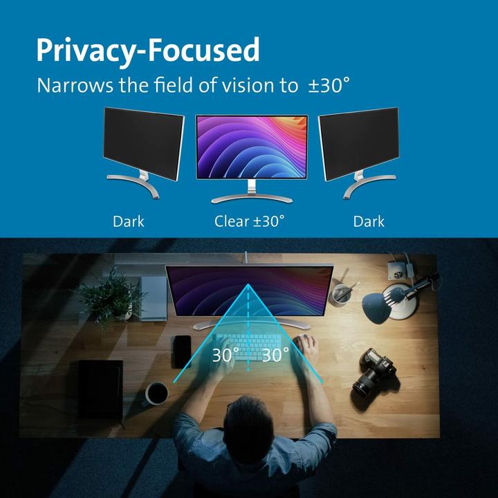 Actual product image Kensington MagPro Magnetic Privacy Screen for 34inch Monitors (33.98", 21:9)
