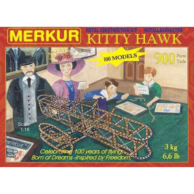 Merkur Kitty Hawk, 900 Teile, 100 Modelle