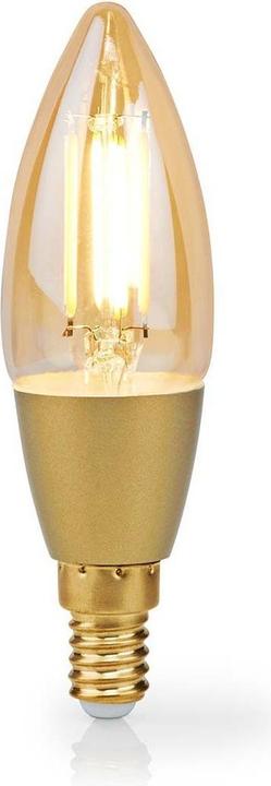 Produktbild Nedis WIFILRF10C37 Smartlife LED Filament Lampe WLAN E14 470 lm 4.9 W Warmweiss 1800 - 3000 K Glas A (E14, 470 lm, 1x)
