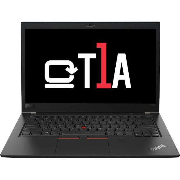 T1A LENOVO T480S I5-8350U 16GB 256GB 14FHD W10P BARGAIN+ (16 GB, 14", 256 GB, DE, C / Gut), Notebook Refurbished, Schwar...