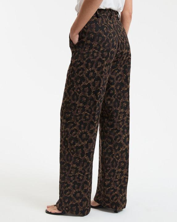 Immagine prodotto La Redoute Collections Gerade geschnittene Jacquard-Hose mit hoher Taille (Banda radio 38 (2600 MHz))