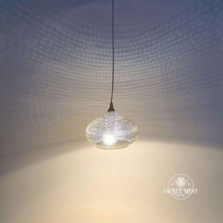 Actual product image Sweet Mint Oriental Lamp Potiki Dots (E27)