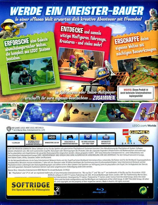 Image du produit WB Mondes LEGO (PS4, DE, FR)