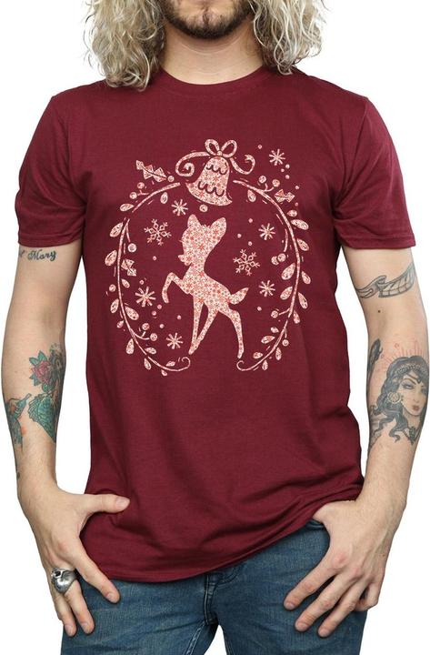 Produktbild Disney Bambi Christmas Wreath TShirt (M)