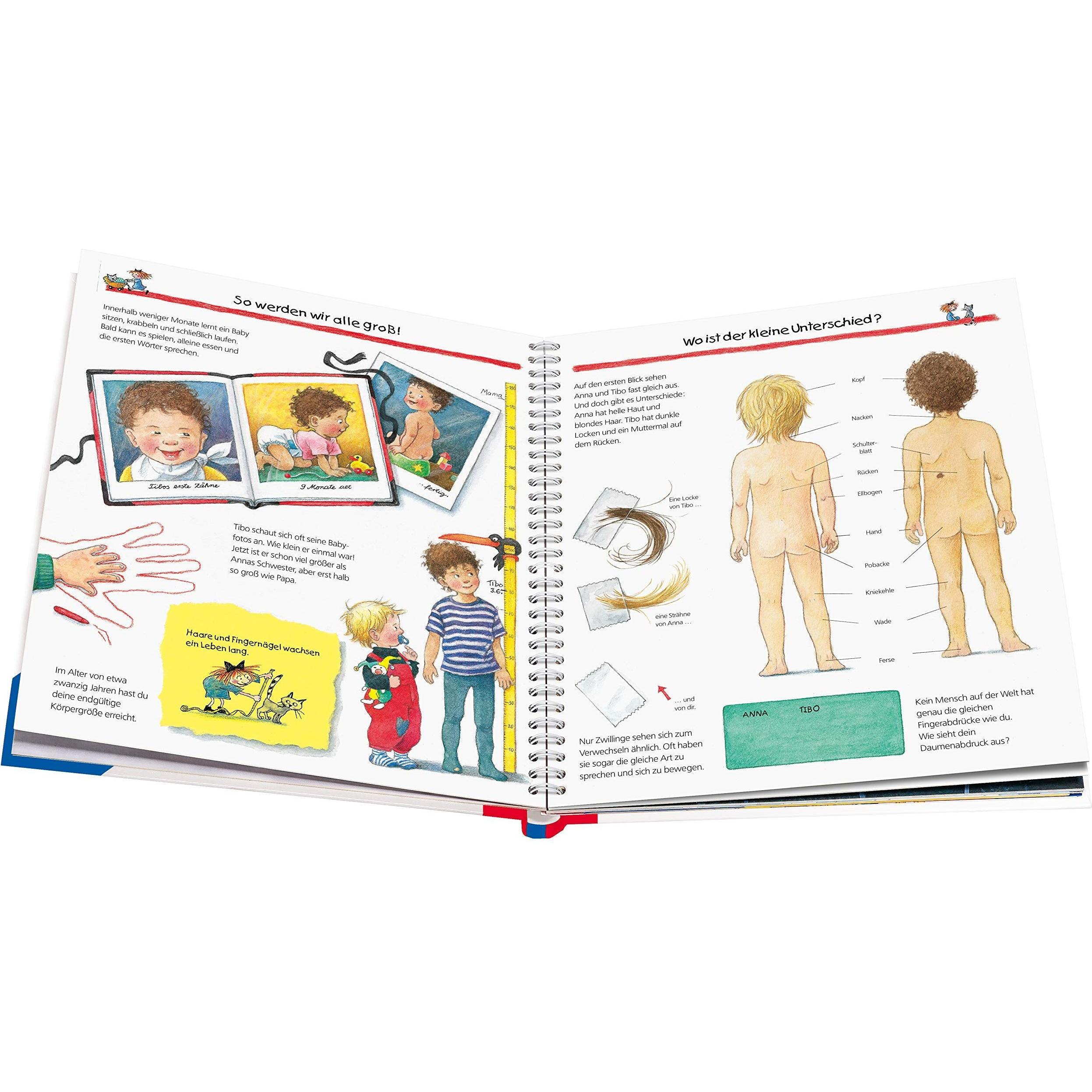 Thumbnail - Wir entdecken unseren Körper, Kinderbücher von Doris Rübel