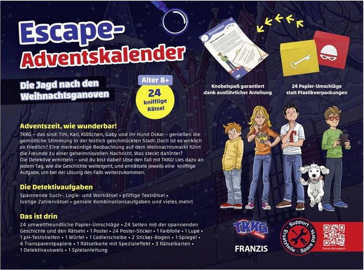 Produktbild Franzis TKKG Junior Escape