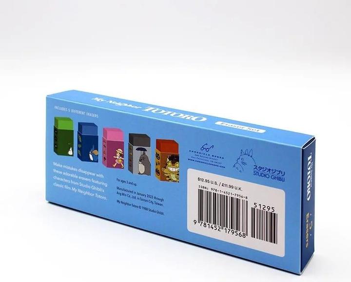 Actual product image Mon voison Totoro - Set de gommes (Studio Ghibli, English)