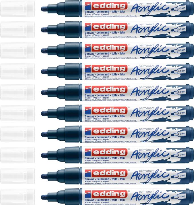 Produktbild Edding Acrylmarker 5100 (Elegant midnight, 3 mm, 1 x)
