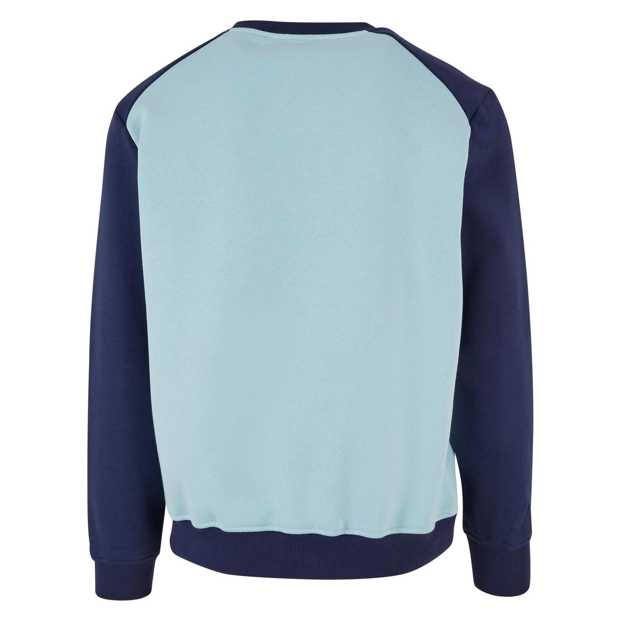 Urban Classics, Herren, Pullover, 2-Tone Fake Raglan, Mehrfarbig, (L)