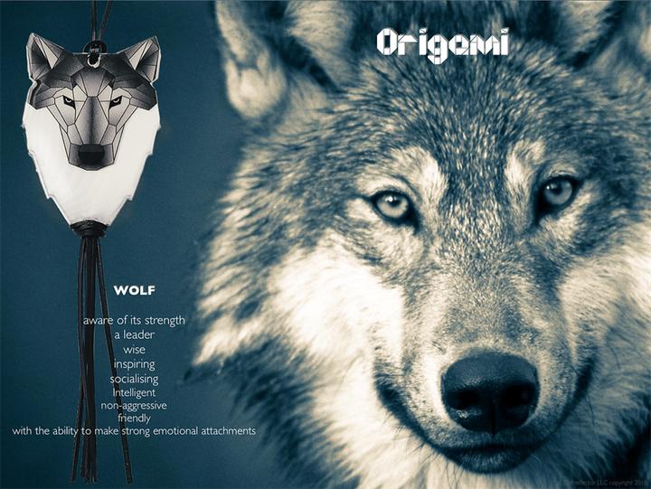 Actual product image Softreflector Wolf
