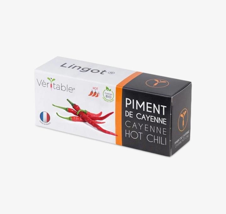 Produktbild Véritable Lingot Cayenne Chili BIO (Pflanzensamen)