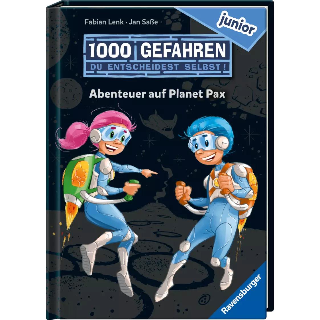 Thumbnail - 1000 Gefahren junior - Abenteuer auf Planet Pax, Kinderbücher von Fabian Lenk