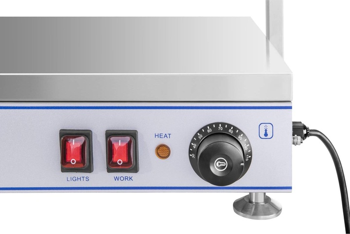 Productafbeelding Royal Catering Elektrische kookplaat - 3 halogeenlampen - 1.550 W