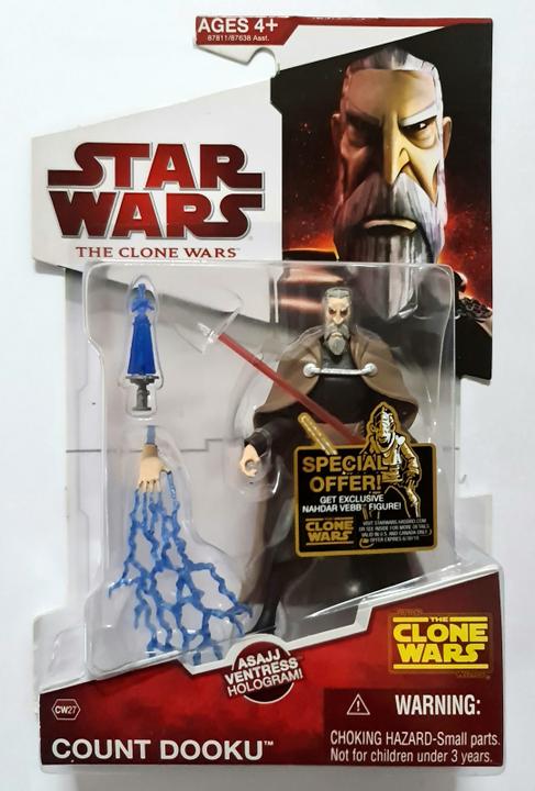 Produktbild Hasbro Star Wars The Clone Wars Actionfigur 2009 CW27 Count Dooku
