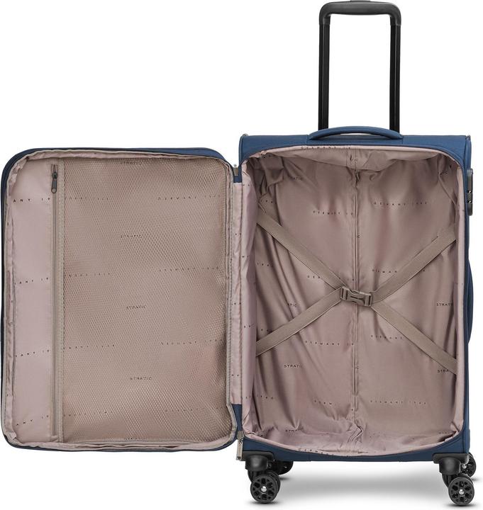 Image du produit Stratic taska 4 roues trolley M 65 cm avec soufflet d'extension (74 l)