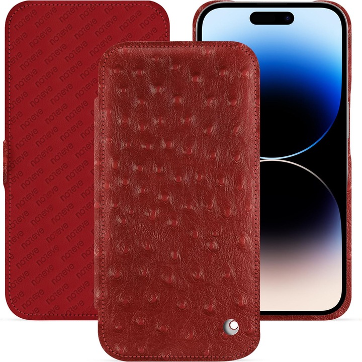 Produktbild Noreve Lederschutzhülle horizontal (Apple iPhone 15 Pro)