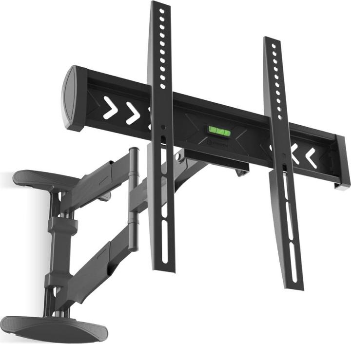 Produktbild Onkron TV OLED retractable and swivel wall mount 40" to 75", max VESA 400x400, 35KG black (Wand, 35 kg, 40" - 75")