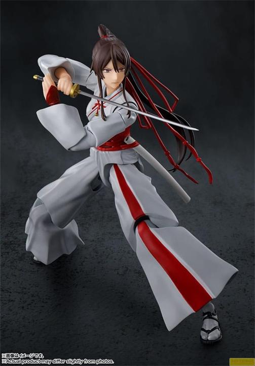 Actual product image Bandai HELL'S PARADISE - Yamada Asaemon Sagiri - Figurine S.H. Figuarts 15cm