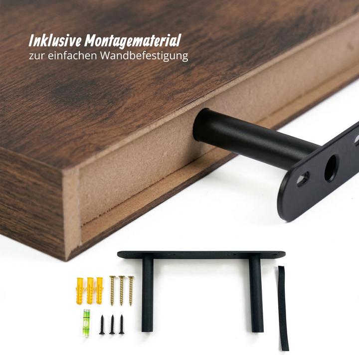 Actual product image Relaxdays 3x wall shelf (60 x 23 x 4 cm)