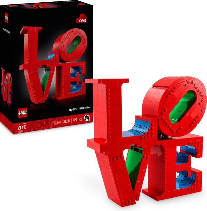 Actual product image LEGO Love (31214, LEGO Art)