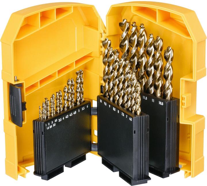 Actual product image DeWalt Extreme 2 HSSG (6 mm, 12 mm, 1 mm, 6.5 mm, 5.5 mm, 3.3 mm, 10 mm, 10.5 mm, 12.5 mm, 1.5 mm, 7 mm, 11 mm, 3 mm, 5 mm, 8.5 mm, 11.5 mm, 8 mm, 2.5 mm, 9 mm, 3.5 mm, 4.5 mm, 3.2 mm, 4.8 mm, 2 mm, 7.5 mm, 13 mm, 4.2 mm, 9.5 mm, 4 mm)