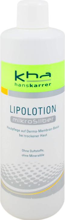 Produktbild Hans Karrer Lipolotion MikroSilber Flasche, 500 ml (Körpermilch, 500 ml)