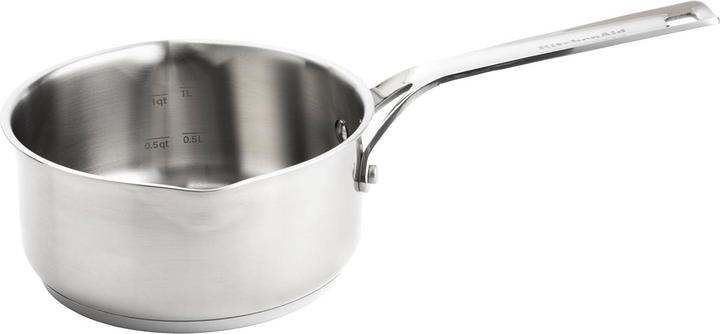 Produktbild KitchenAid Stainless Steel Pannenset 4-delig (Kochtopf, Stielkasserolle, Edelstahl, 28 x 14.30 cm)