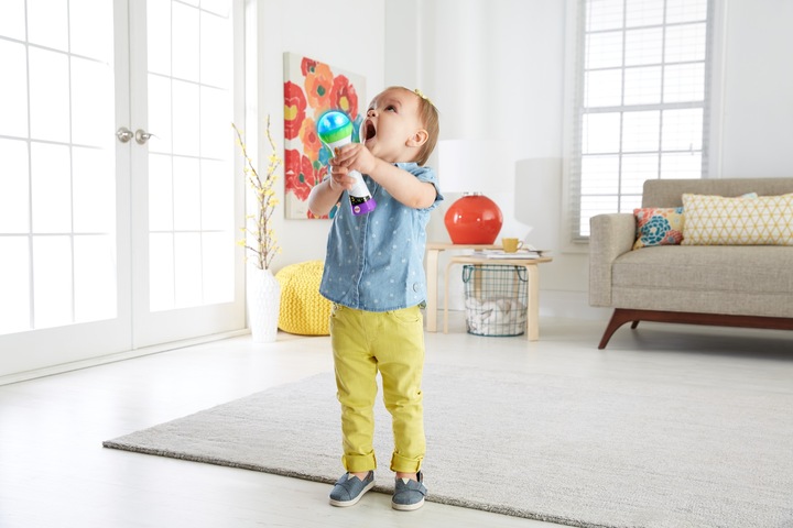 Productafbeelding Fisher-Price Leerzame leuke microfoon (Italiaans)