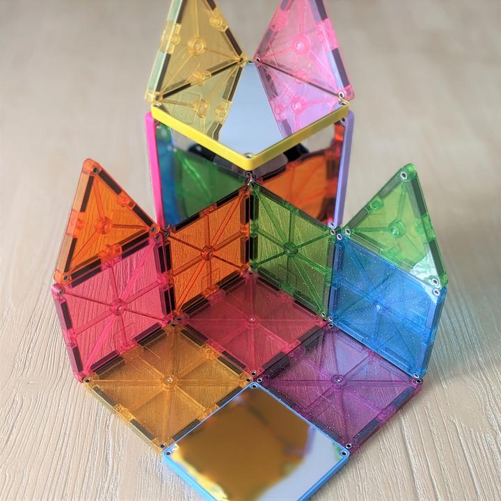 Actual product image Magna-Tiles Stardust Glitter Set