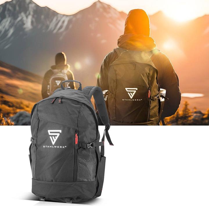 Immagine prodotto Stahlwerk Zaino da trekking leggero 35 litri Zaino da trekking Outdoor (35 l)