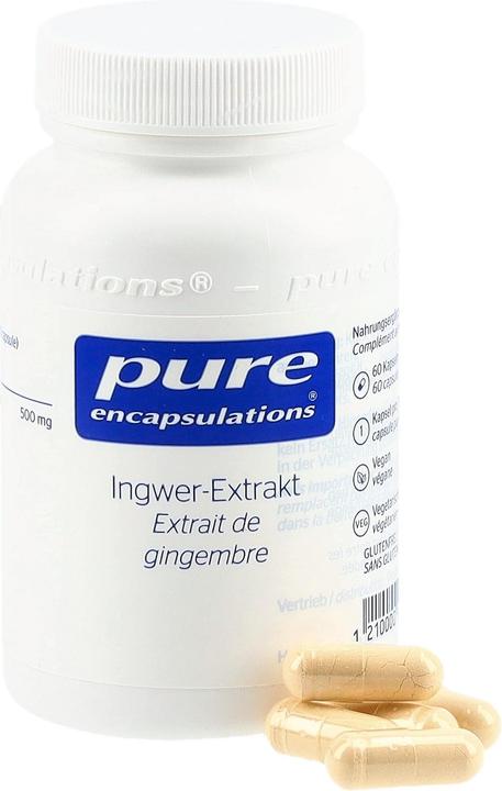 Actual product image Pure encapsulations Pure Ingwer (60 pcs., Capsules, 42 g)