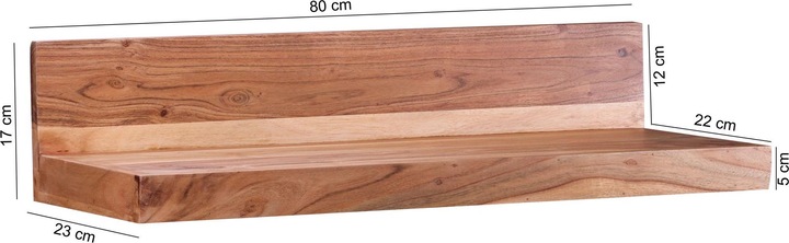 Actual product image Wohnling Mumbai (80 x 23 x 17 cm)