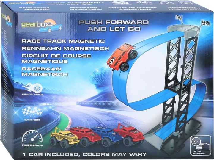 Actual product image Gearbox Race track magnetic 12pcs