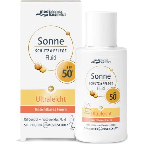 Dr. Theiss, Sonnencreme, Sonne Schutz & Pflege Fluid LSF 50+ Ultraleicht, 50 ml LOT (Sonnencreme, SPF 50+, 50 ml)